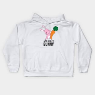 Good Luck Bunny2 Kids Hoodie